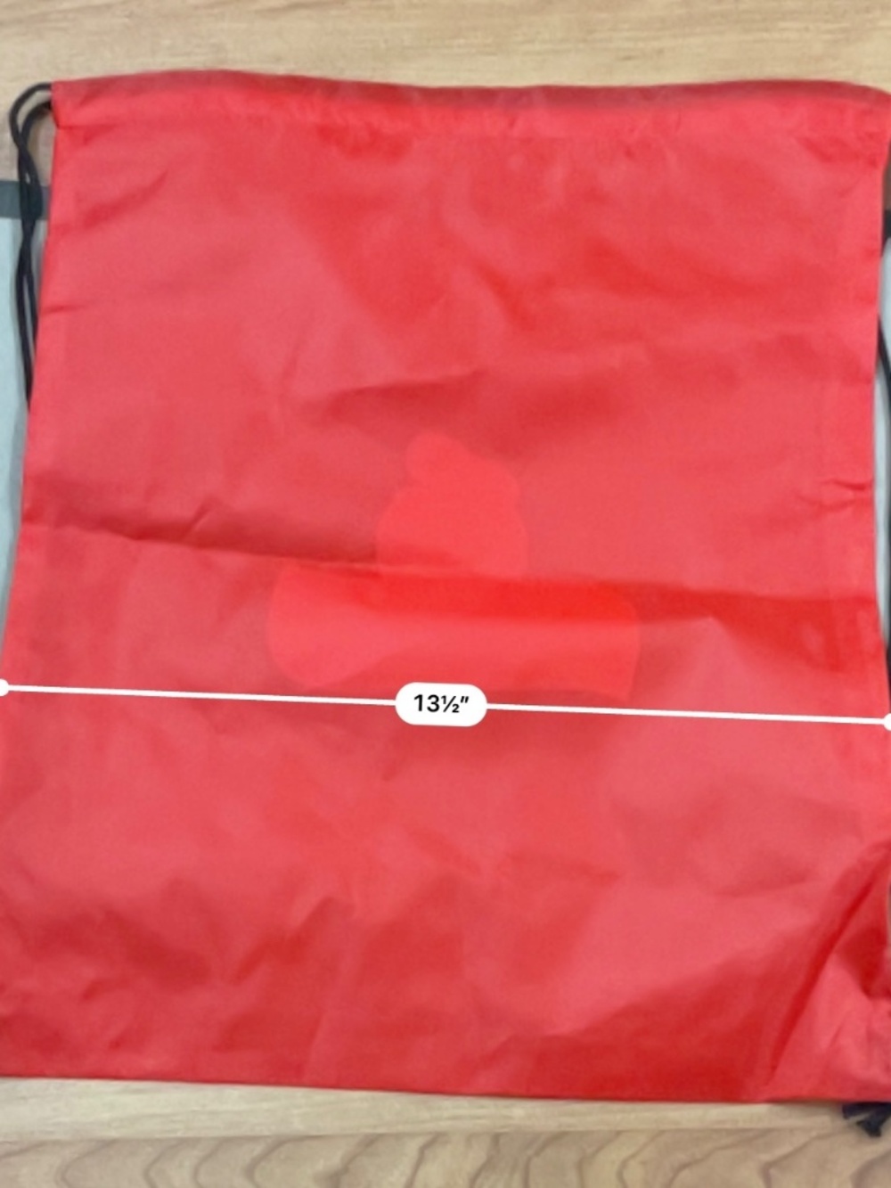 BIMBO RED Drawstring Backpack - Picture 3 of 4